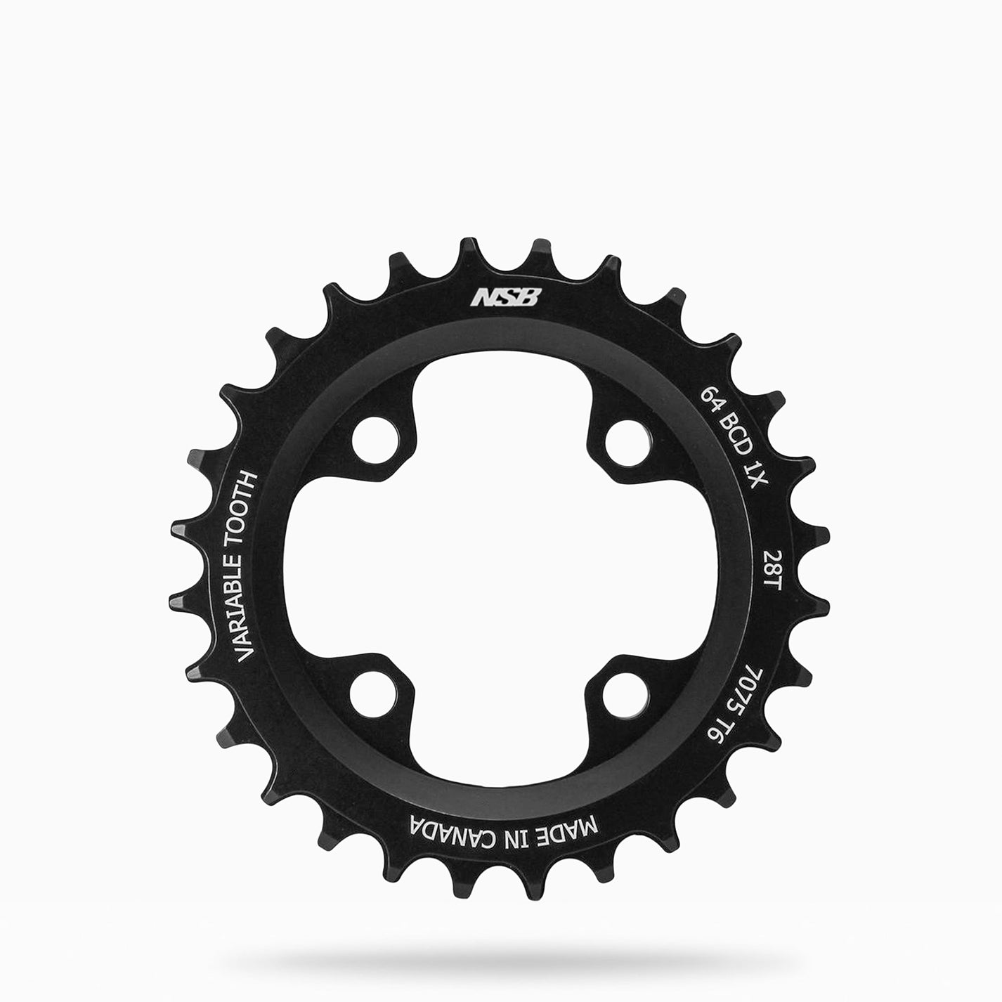 1x 64/104 BCD Variable Tooth Chainrings