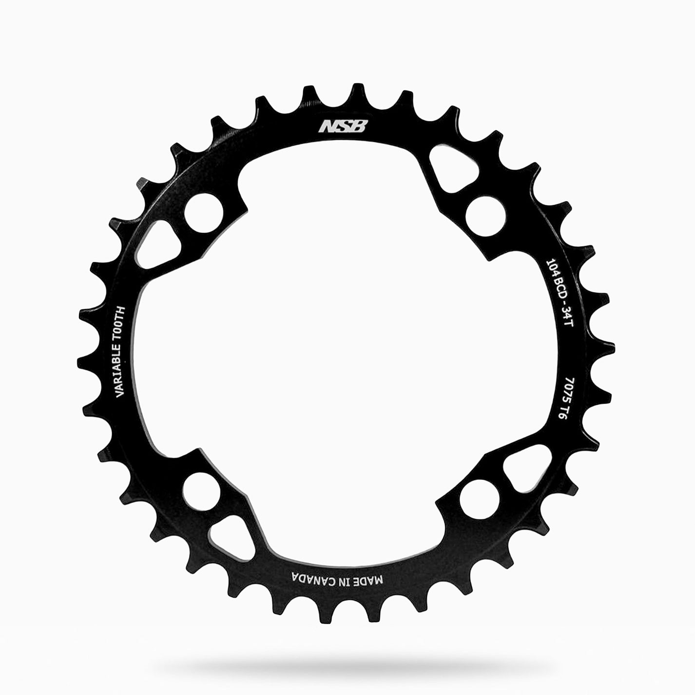 1x 64/104 BCD Variable Tooth Chainrings