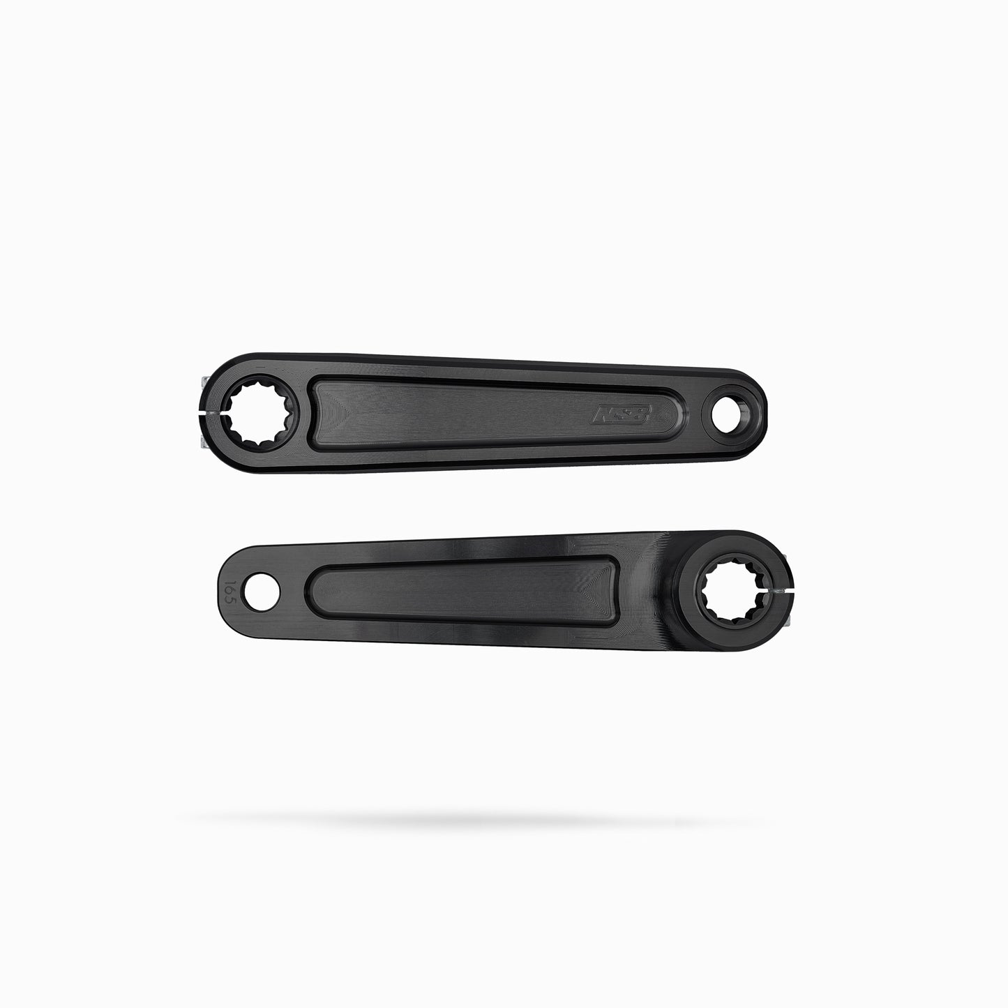 North Shore Billet Talon Pinion Cranks in black