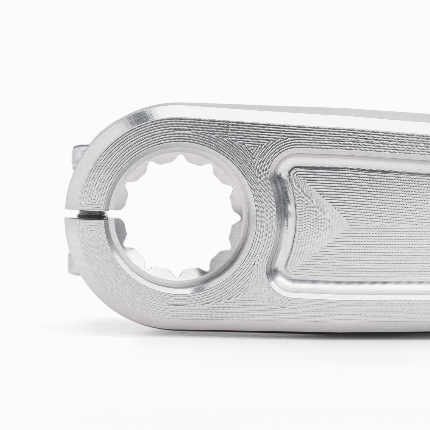 North Shore Billet Talon Pinion Cranks mount and machining detail