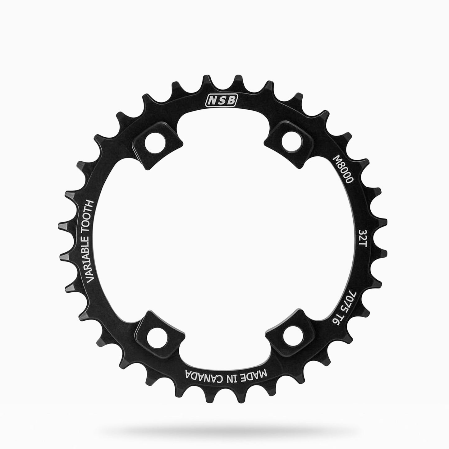 Shimano XT M8000 1x 96 BCD Variable Tooth Chainrings