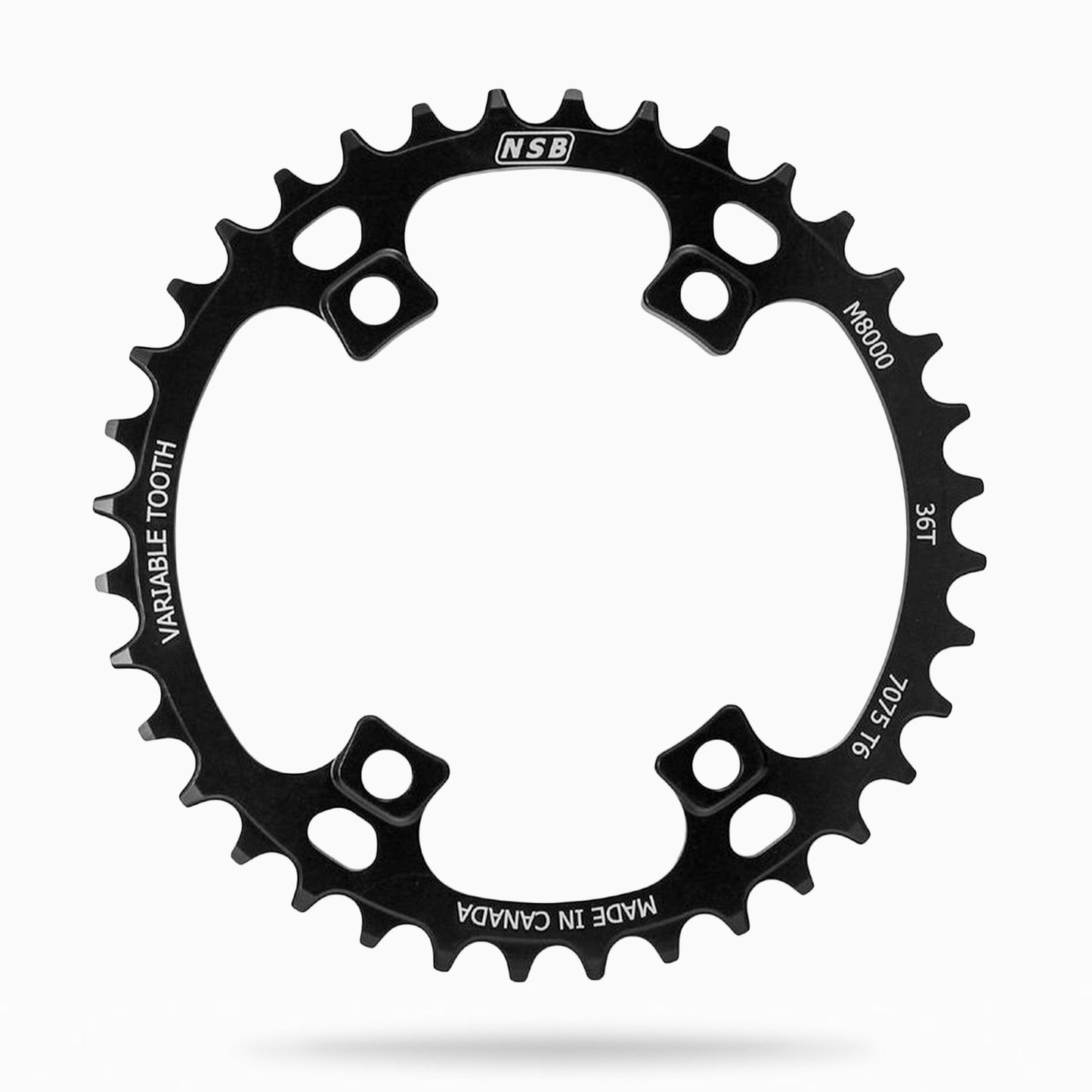 Shimano XT M8000 1x 96 BCD Variable Tooth Chainrings