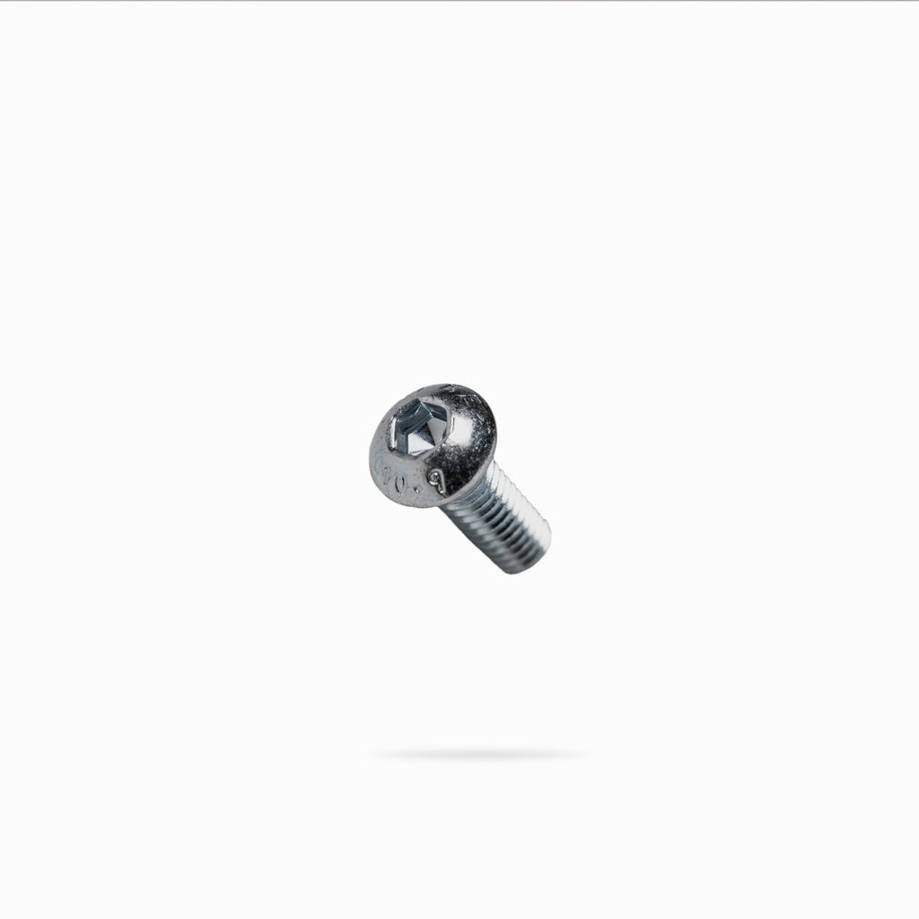 Low-profile button head bolt