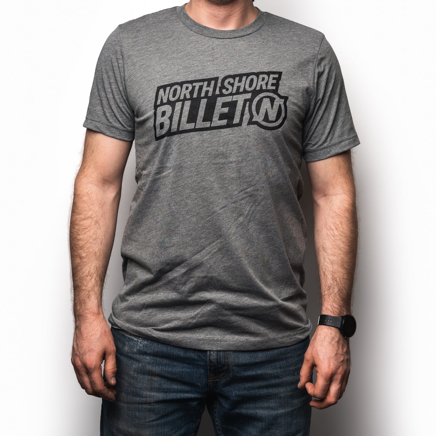 North Shore Billet Stacked Logo T-Shirt