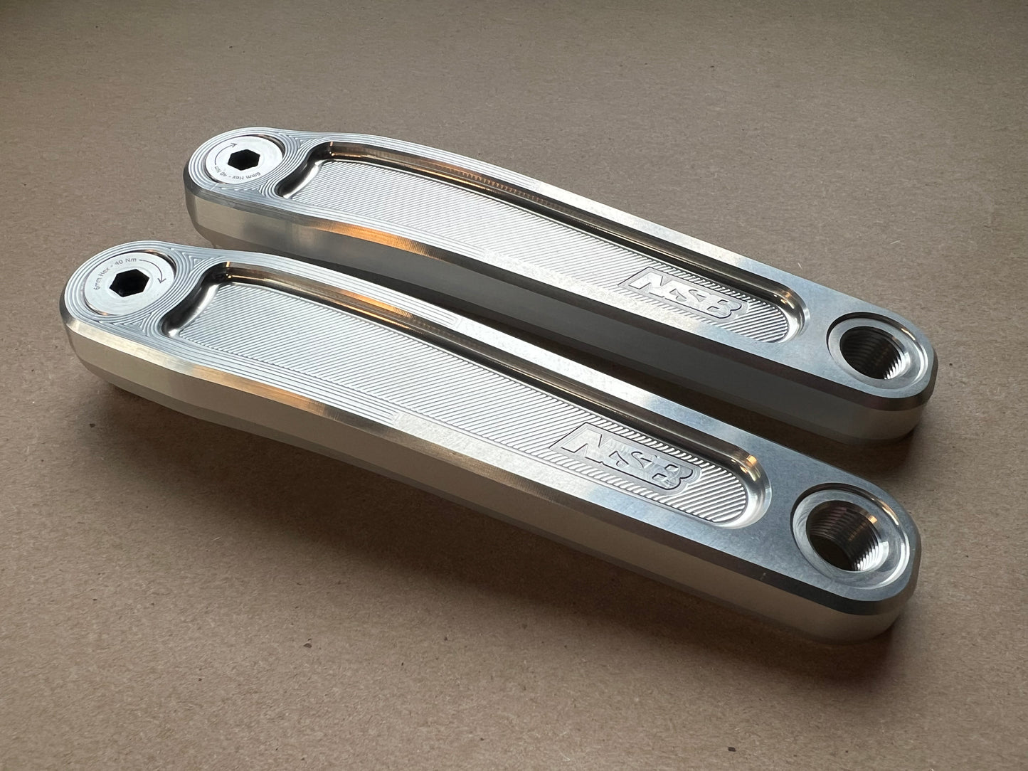 Talon eMTB Crank - 165mm SIlver (Blem)