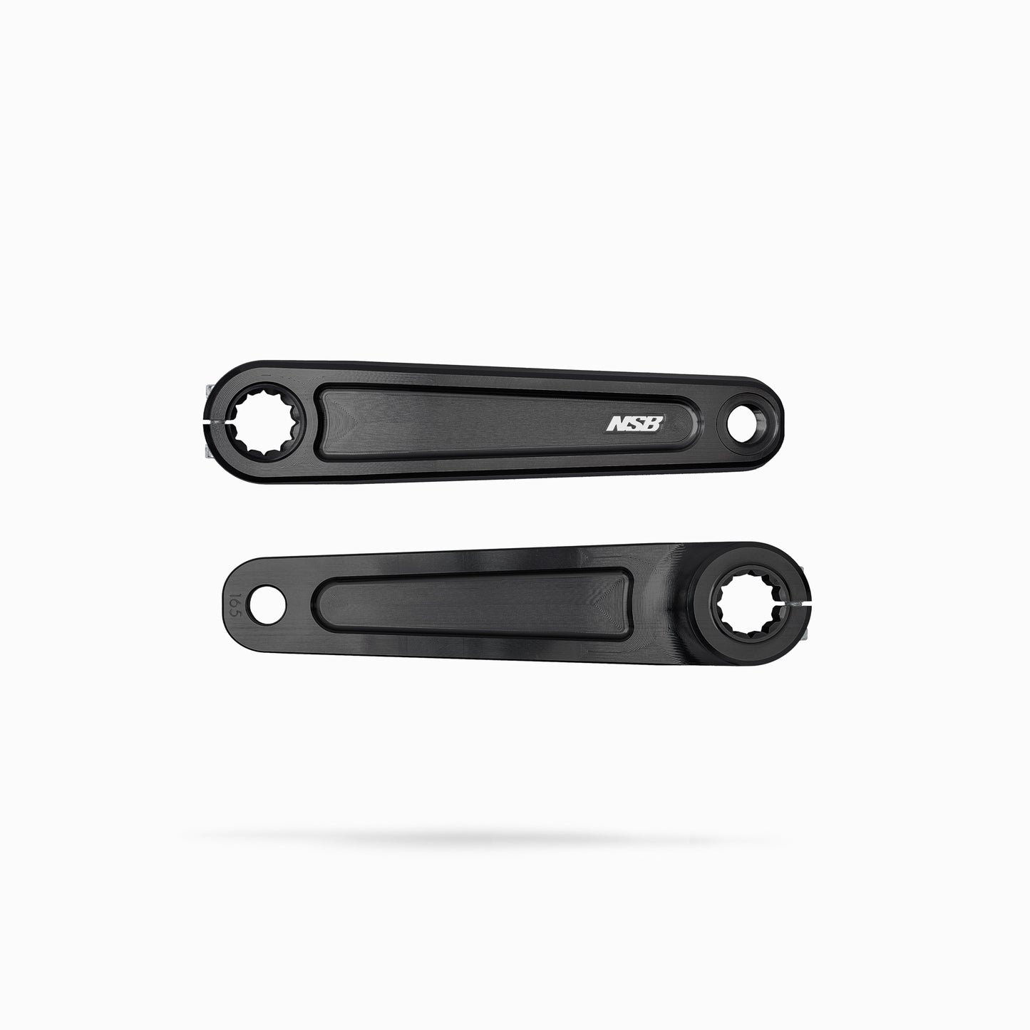 North Shore Billet Talon Pinion Cranks in black