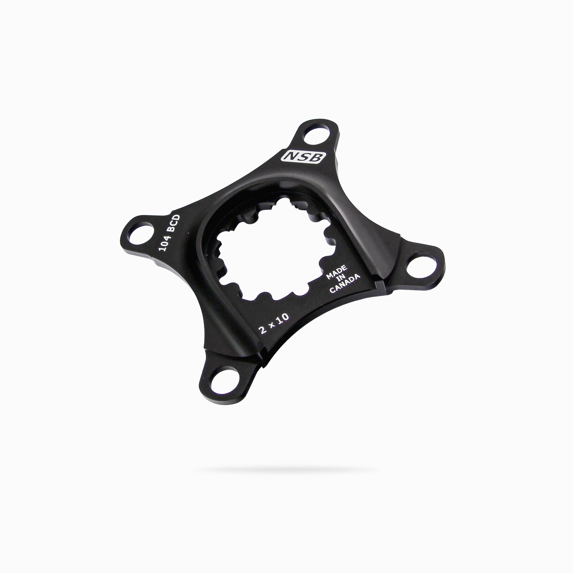 SRAM GX 104 BCD GXP spacing two chainring spider