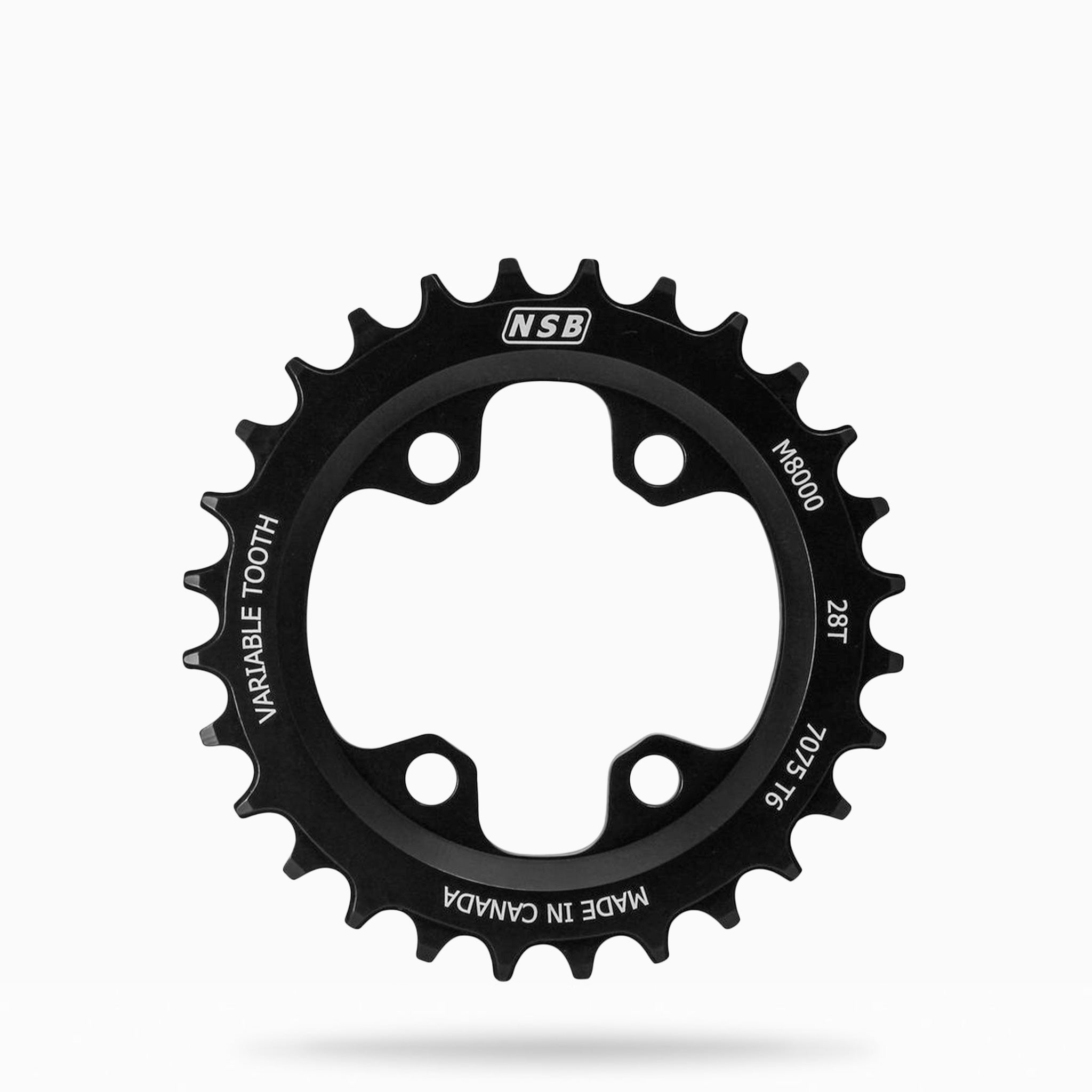 Shimano XT M8000 1x 96 BCD Variable Tooth Chainrings